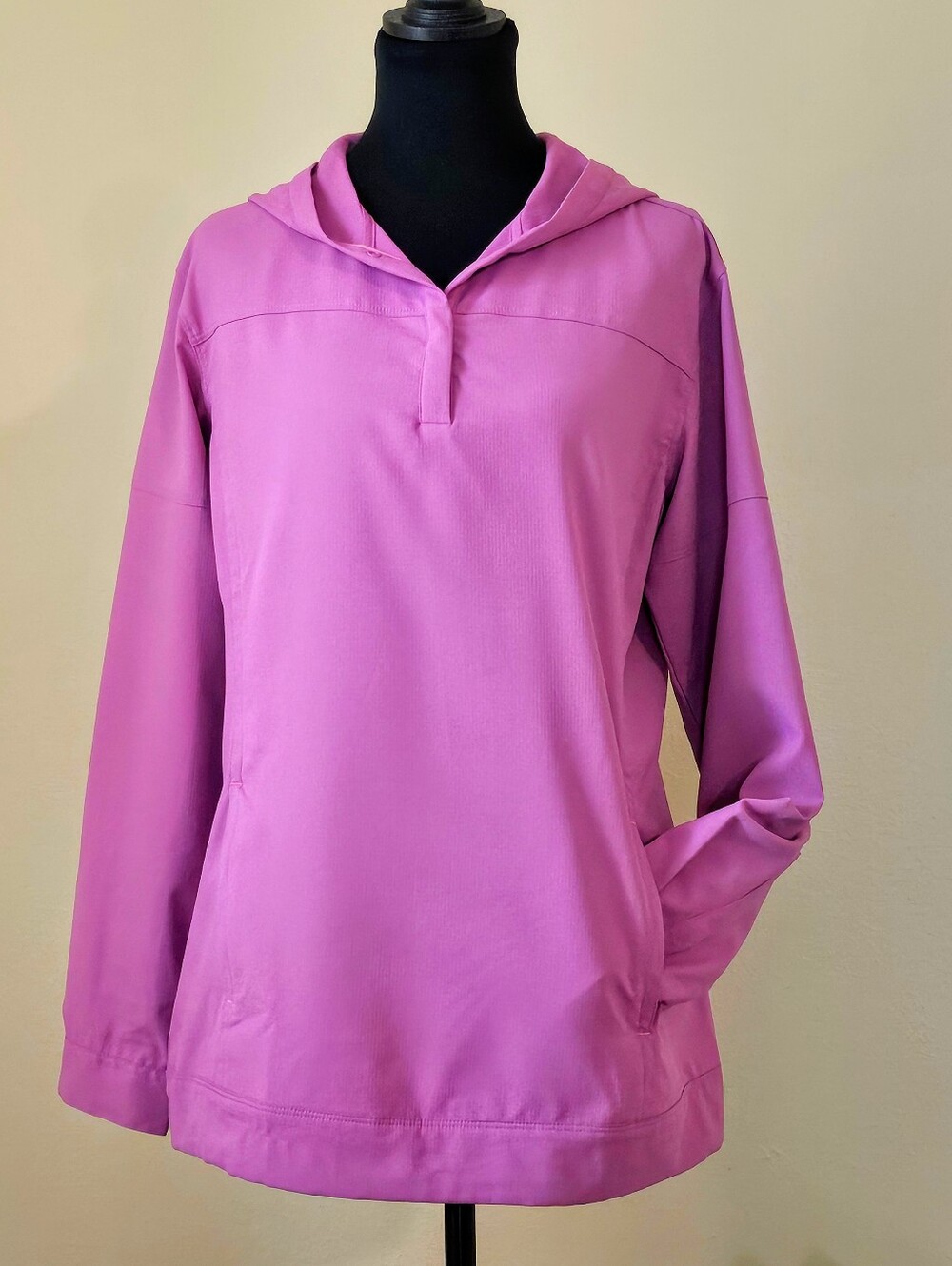 Gander Mountain Guide Series Snap Pullover Hoodie Orchid Purple, Size M
